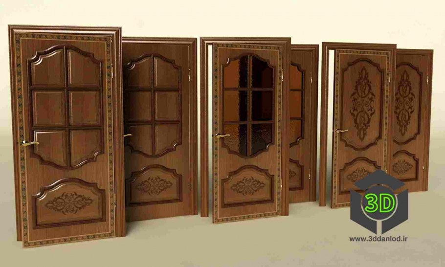 Двойная пластиковая дверь