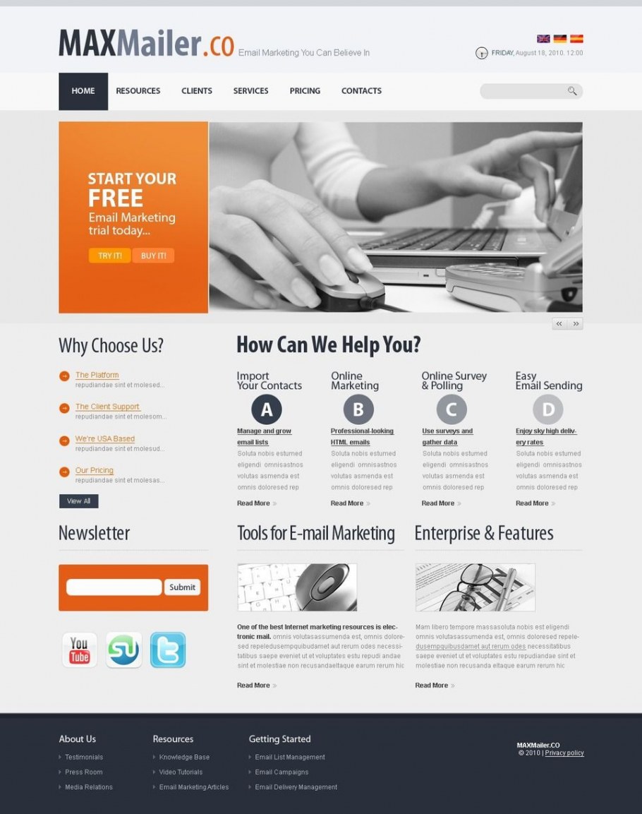 Furniture Flyer Design PSD