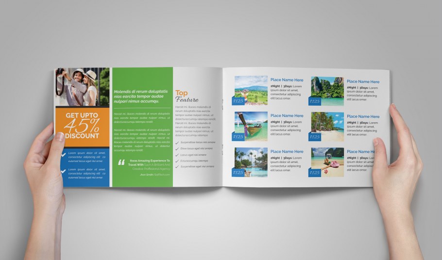 Travel Brochures experience