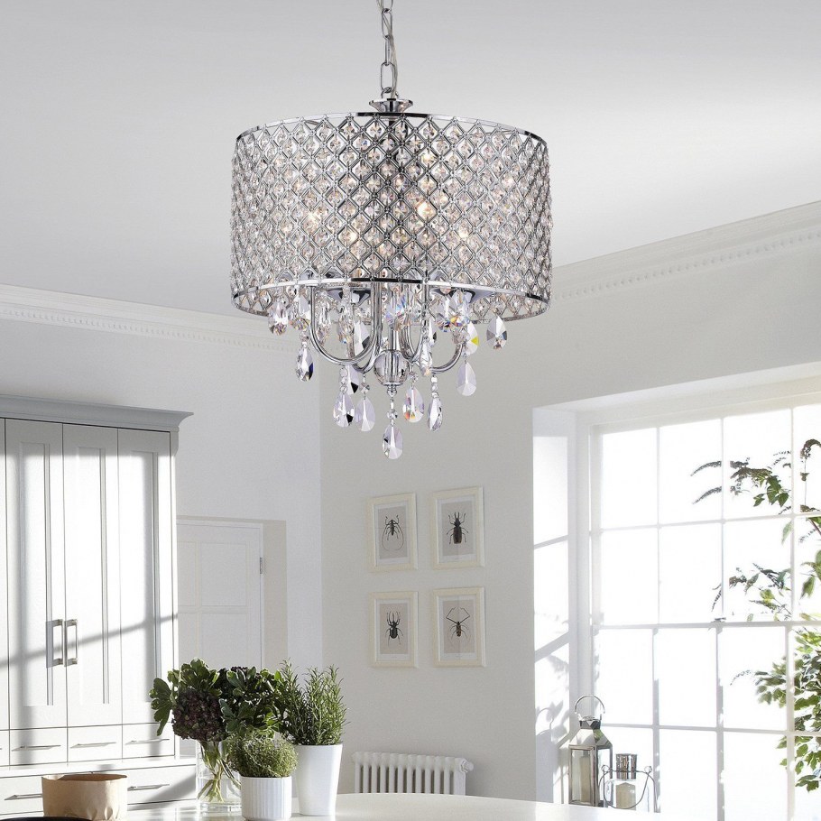 Подвес Aurore 4-Light led Crystal Chandelier