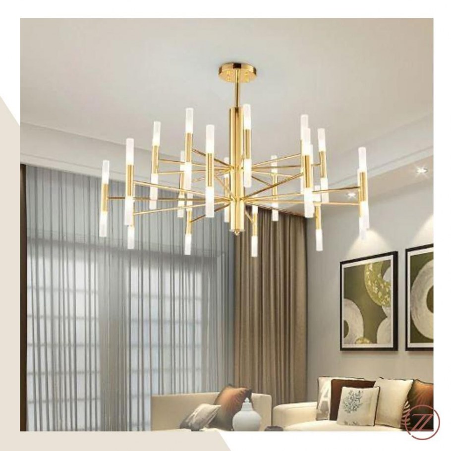 Люстра Honnor Chandelier Gold