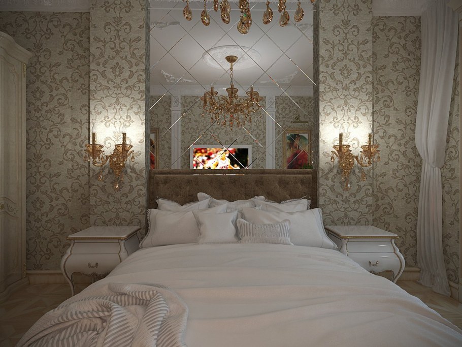 Зеркало в спальне