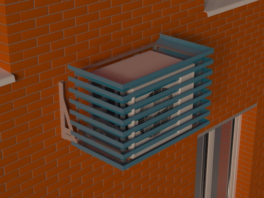 Корзина для кондиционеров КК-1 550х700х1000 вес