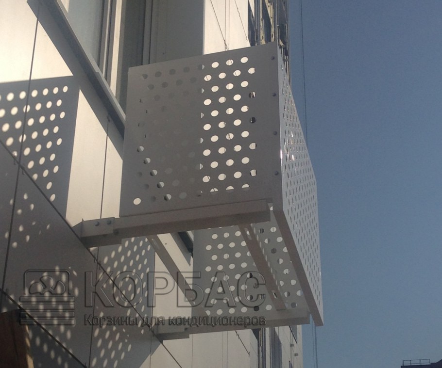 Экран для внешнего блока кондиционера КОРБАС