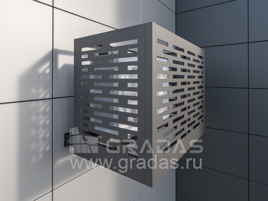 Защитный воздухозаборный кожух для наружного блока кондиционера