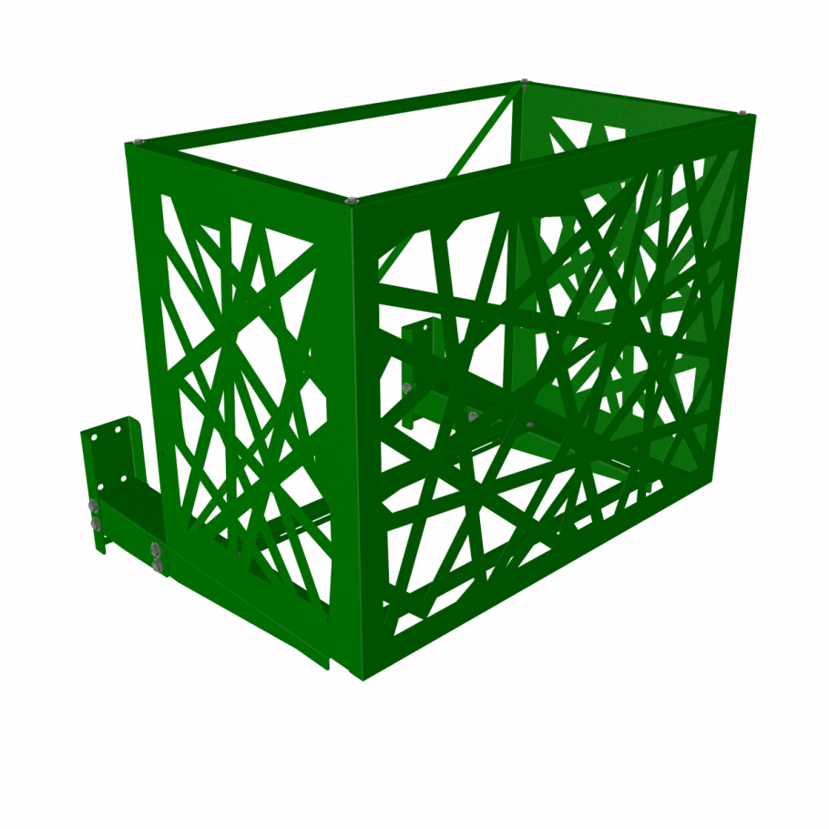 Защита для кондиционера сборная "корзина" 1250х700х570