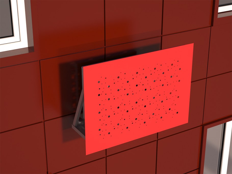 Декор панели для внешних блоков кондиционеров