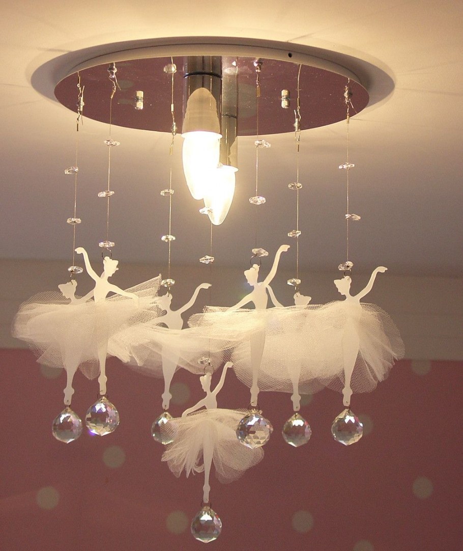 Декор потолка тканью