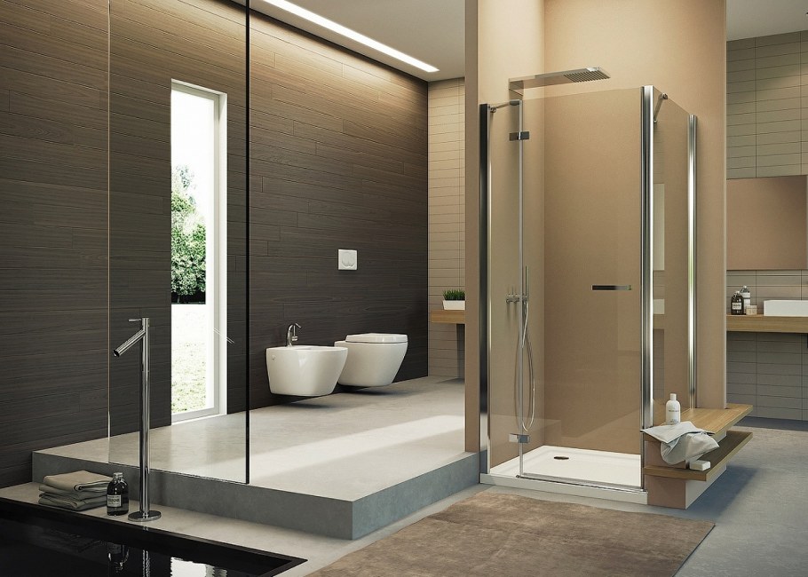 Необычные душевые комнаты