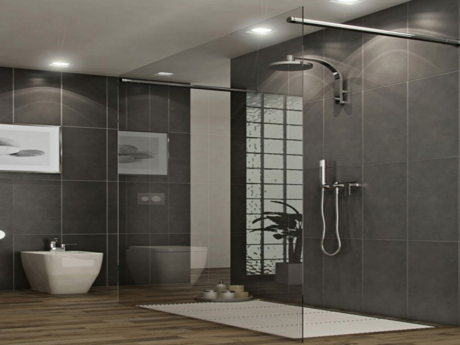 Душевые перегородки в интерьере