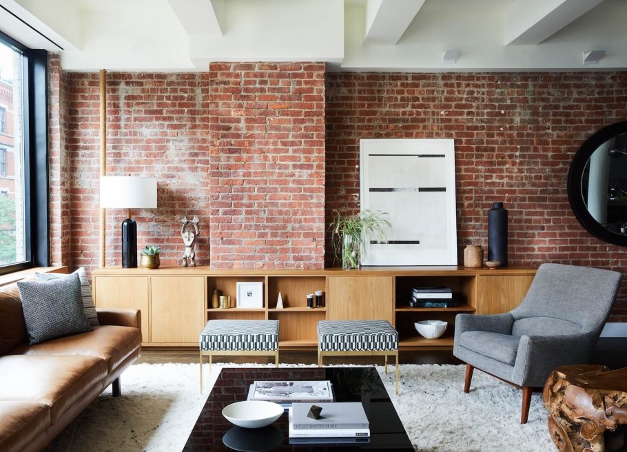 Стиль лофт Нью-Йорк