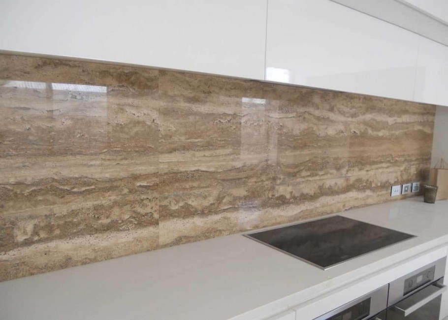 Стеновая панель № 61 травертин