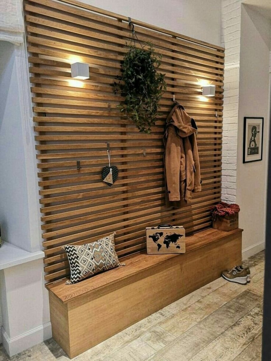 Прихожая из реек