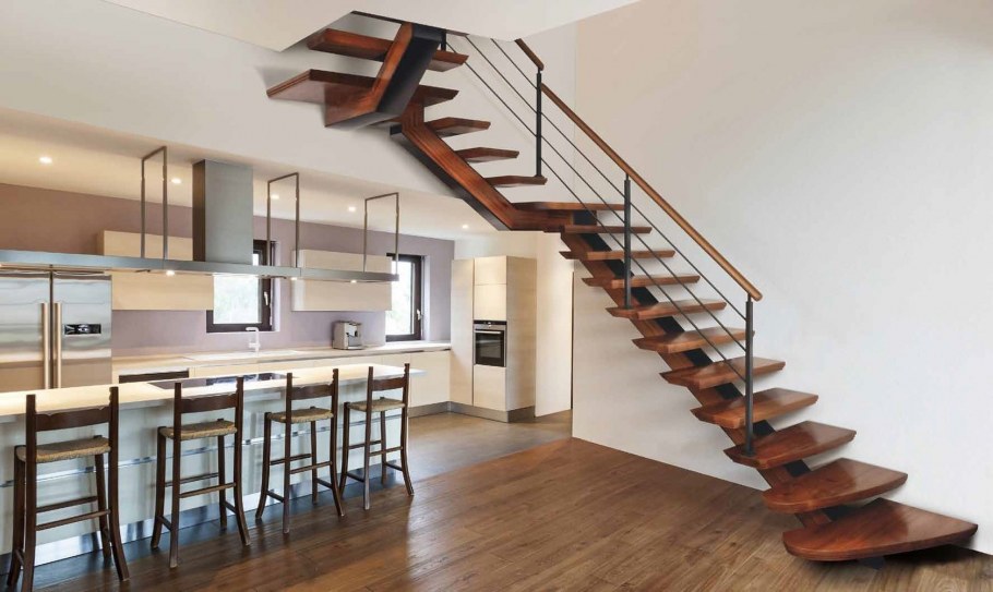 Лестница в интерьере