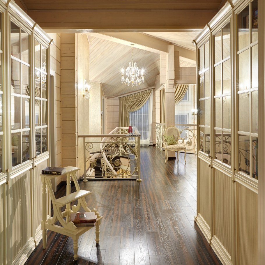 Прихожая в стиле Кантри