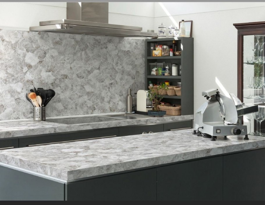 Столешница 8060/r Smoky Quartz