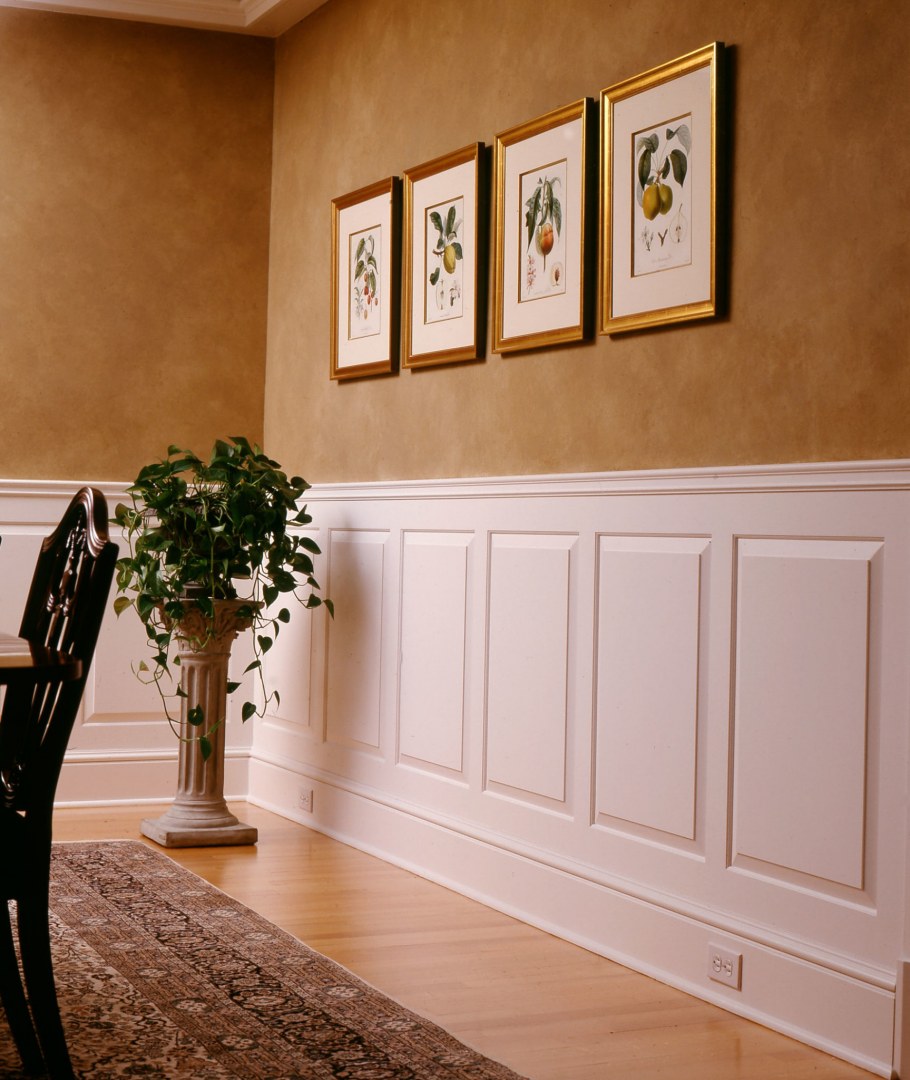 Деревянные стеновые панели Wainscoting