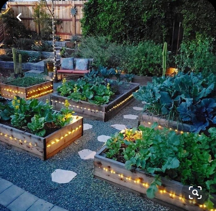 Грядки-клумбы мавританский дворик