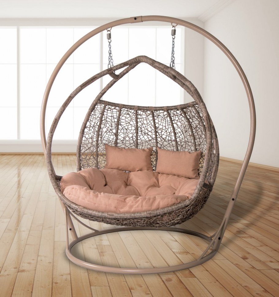 Подвесное кресло Галант каштан