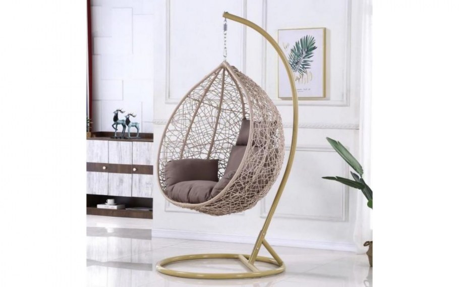 Подвесное кресло Афина-мебель AFM-218a Brown