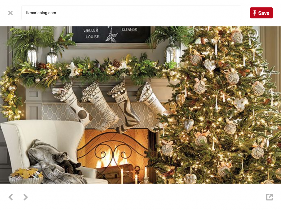 Новогоднее украшение интерьера