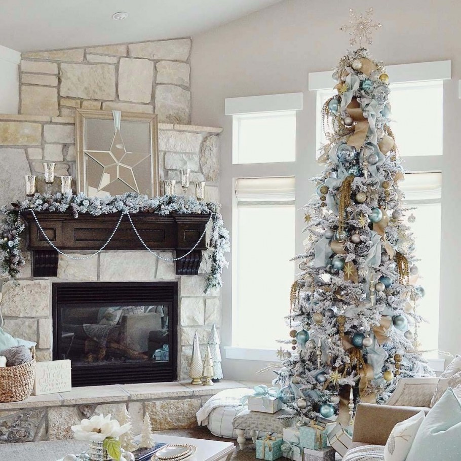 Украшение дома к новому году