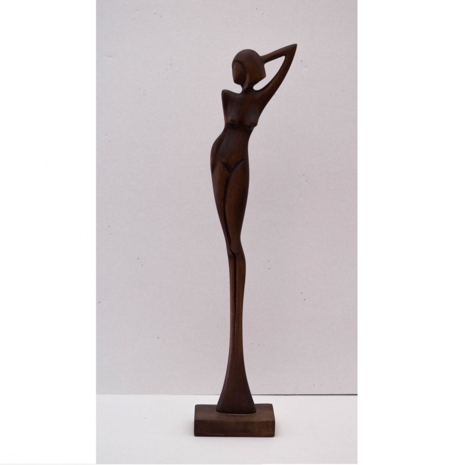 Женские статуэтки из дерева