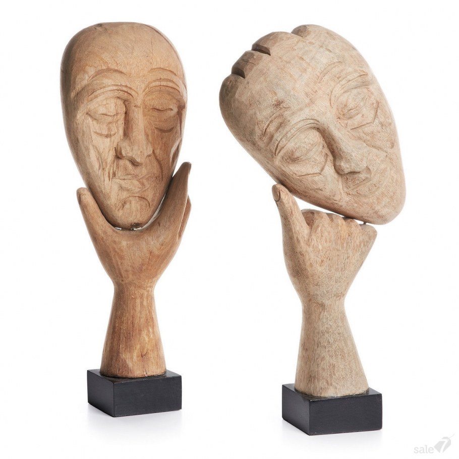 Африканские деревянные фигуры