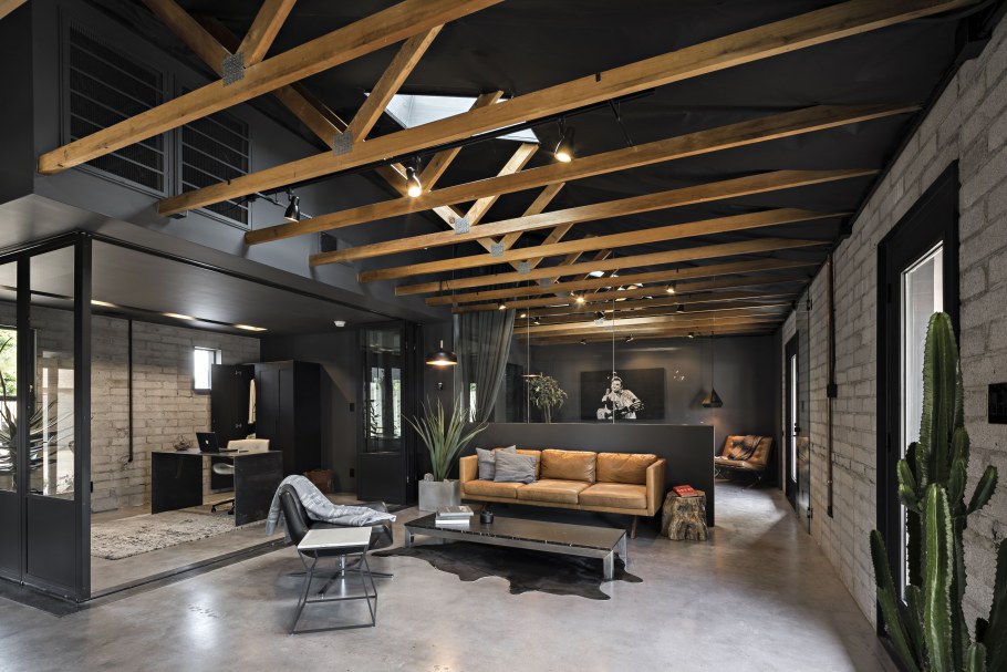 Дом в стиле барнхаус лофт