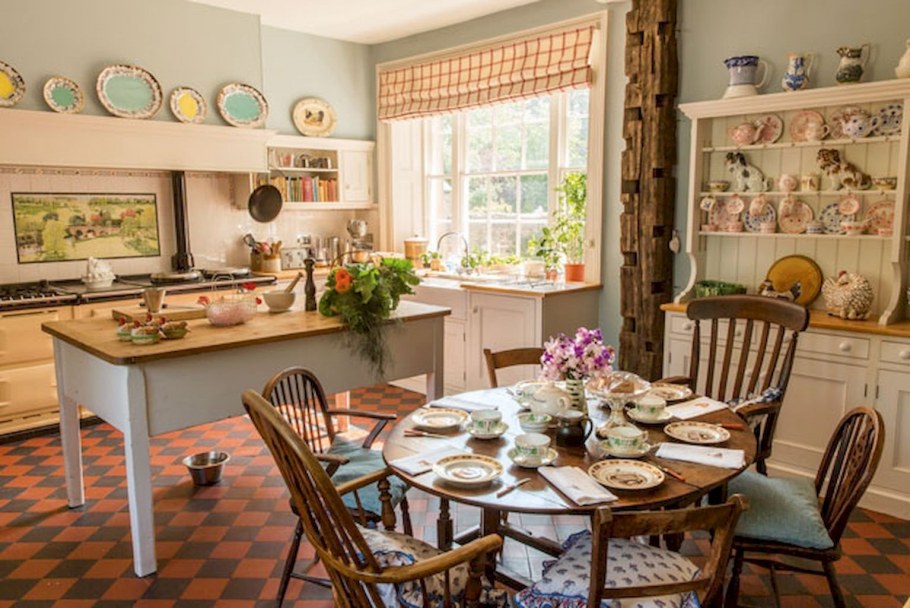 Гостиная в деревенском стиле