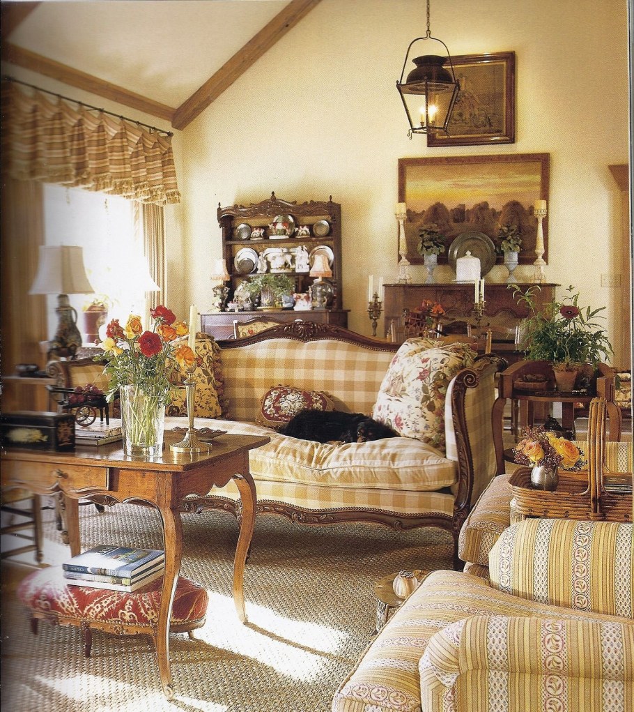 Французская провинция стиль в интерьере