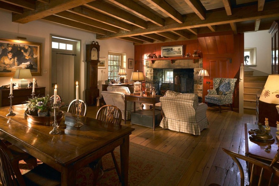 Английский сельский интерьер