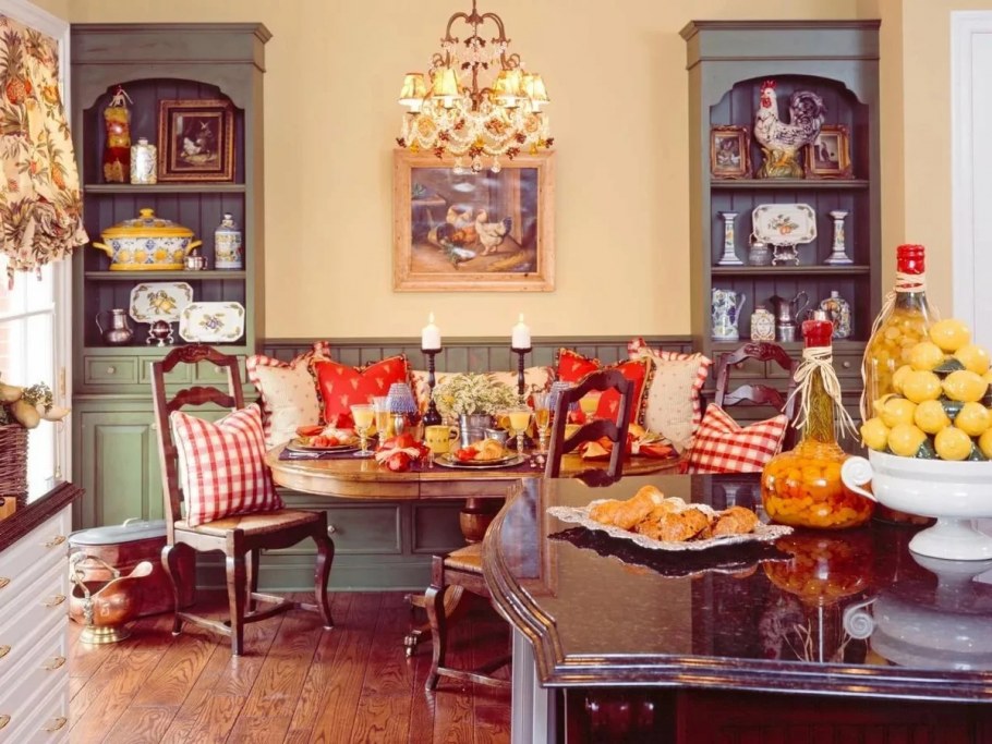 Кухня в стиле английской деревни