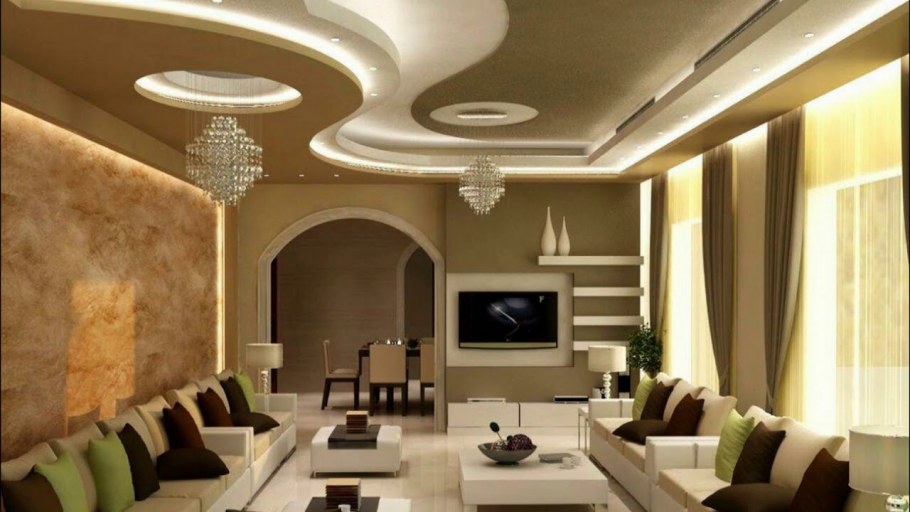 Натяжной потолок в зал 20кв