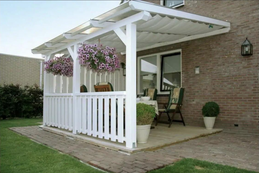 Беседка пристройка