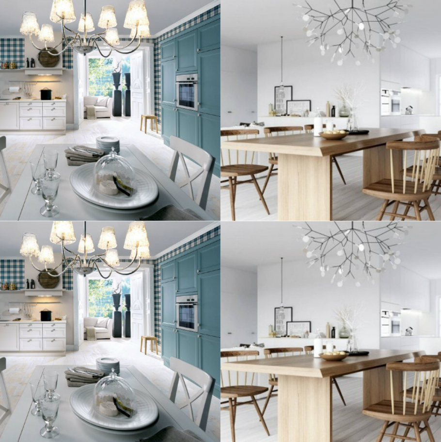 Люстра для кухни в стиле Сканди