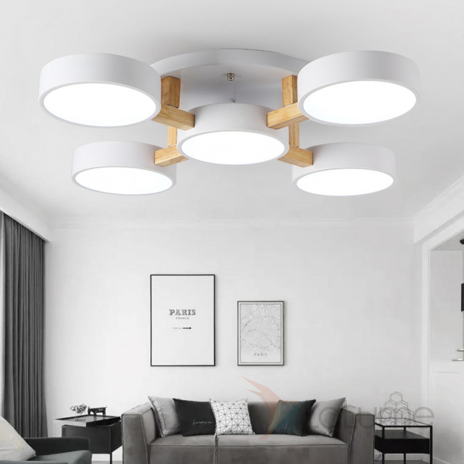 Потолочная люстра Joist 3 White от IMPERIUMLOFT