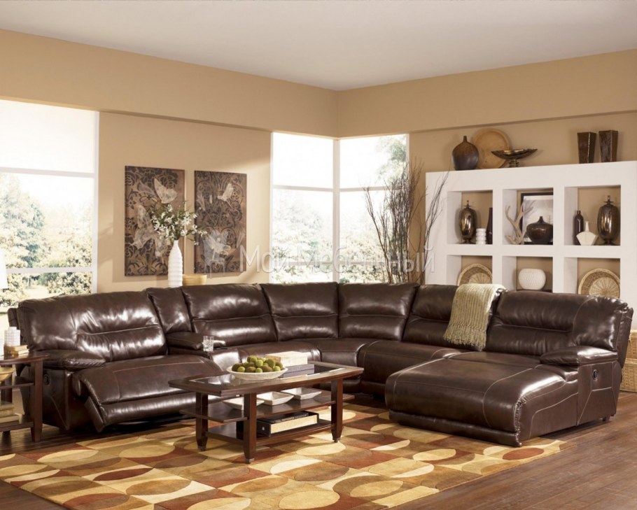 Современная кожаная мебель