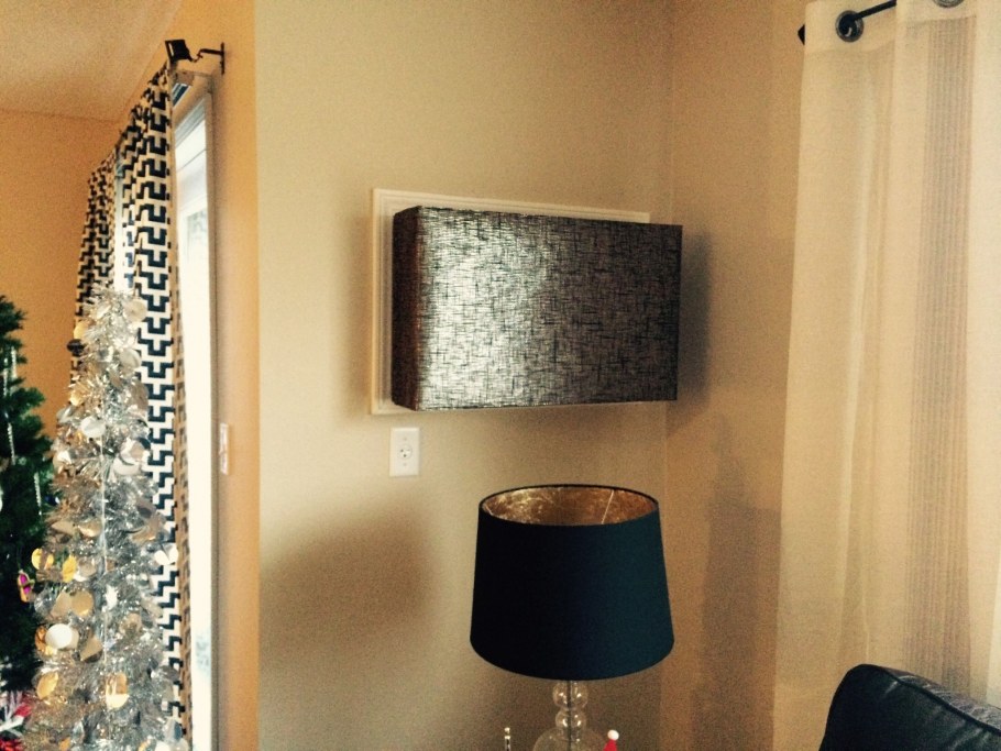 Кондиционер под шторой