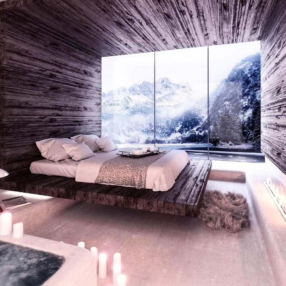 Креативная спальня