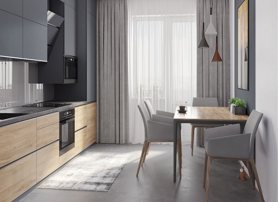 Современный интерьер кухни