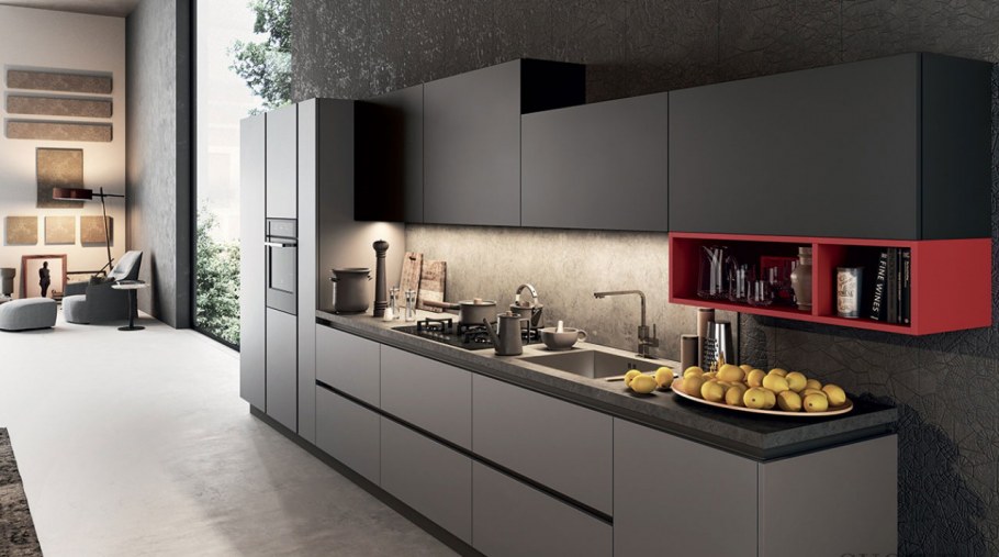 Матовые кухни