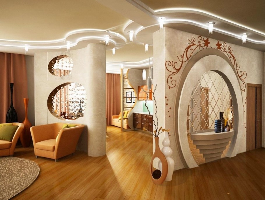 Межкомнатные перегородки арки