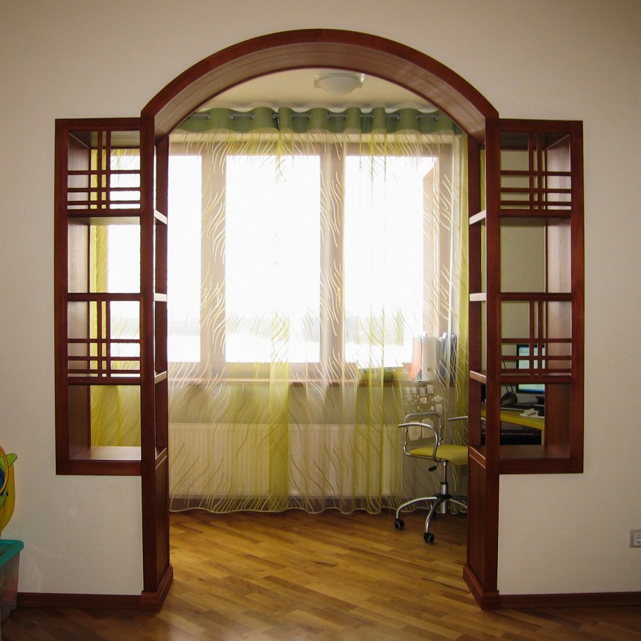 Отделка арки в квартире