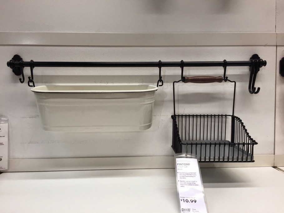 ФИНТОРП рейлинг черный