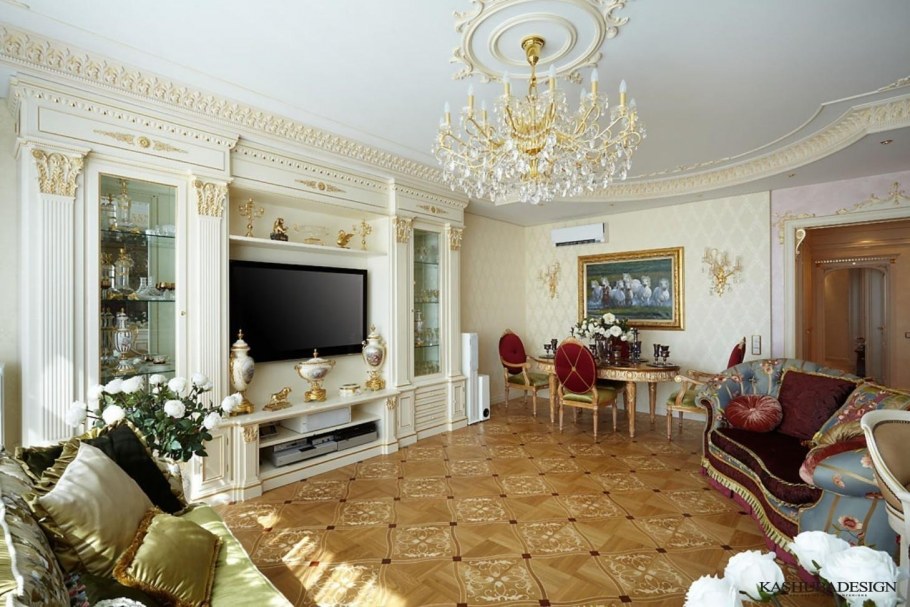 Гостиная в классическом стиле