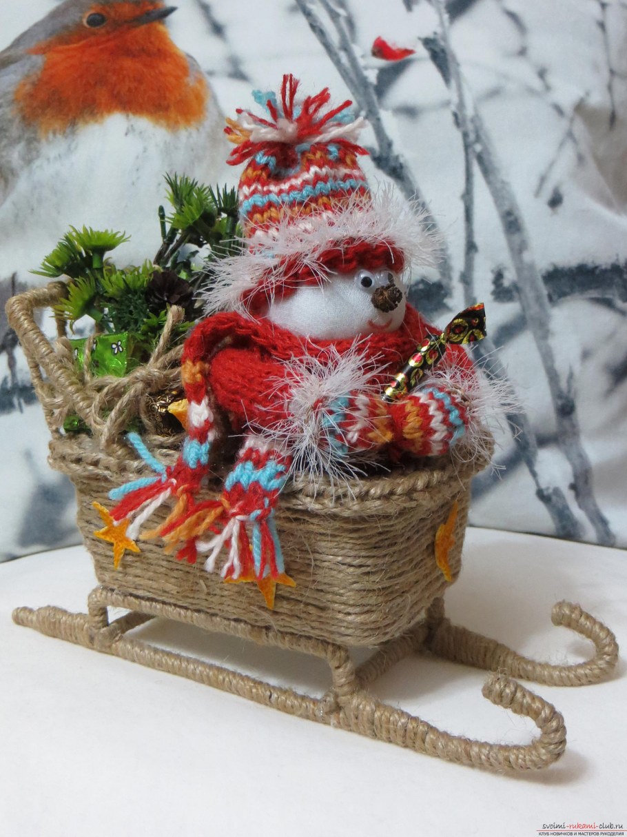 Поделки х к новому году