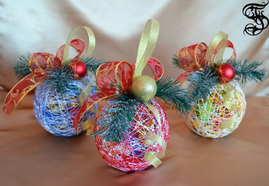 Новогодняя композиция с оленем