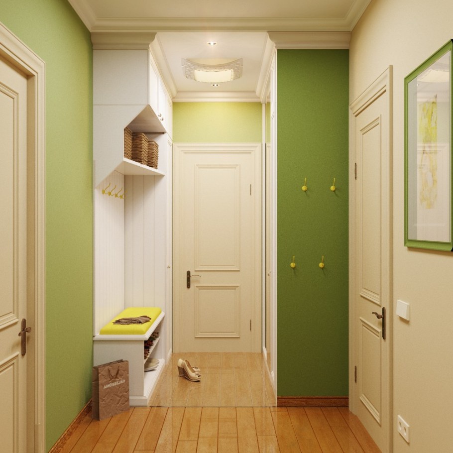 Цвет стен в коридоре