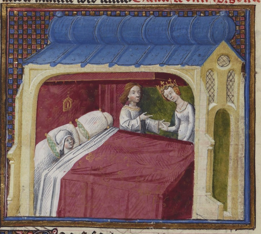 Кровать антикварная Борджиа